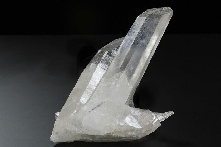 Colombian Blue Smoke Quartz Crystal Cluster - Colombia #297583